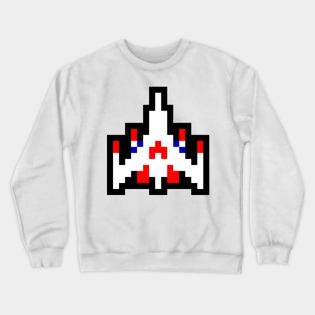 Galaga Crewneck Sweatshirt by thepixelcloud